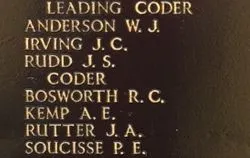 Memorial including RC Bosworth